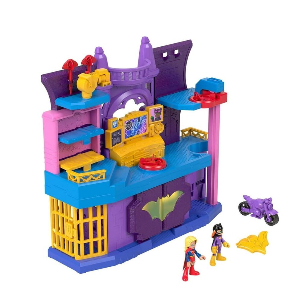 Fisher-Price Imaginext DC Toy Batgirl Hero Hideout Playset